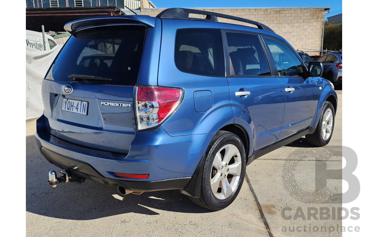 10/2009 Subaru Forester XT MY09 4d Wagon Blue Turbo 2.5L