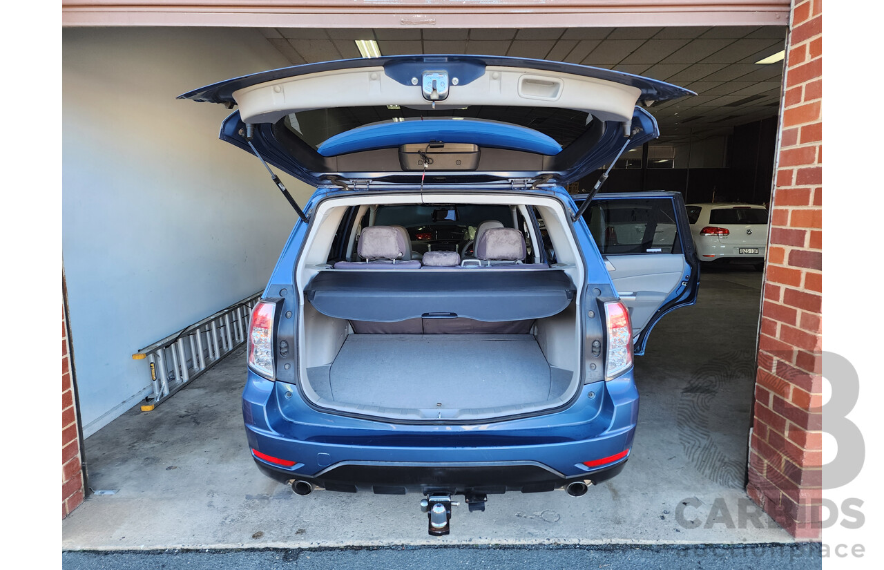 10/2009 Subaru Forester XT MY09 4d Wagon Blue Turbo 2.5L