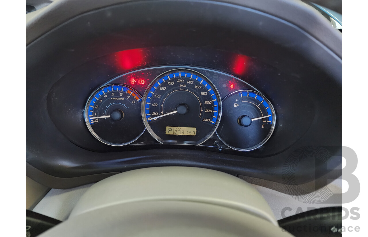 10/2009 Subaru Forester XT MY09 4d Wagon Blue Turbo 2.5L