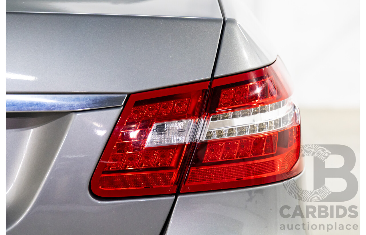 12/2009 Mercedes-Benz E350 Avantgarde W212 4d Sedan Palladium Silver Metallic V6 3.5L