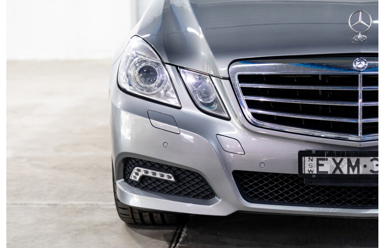 12/2009 Mercedes-Benz E350 Avantgarde W212 4d Sedan Palladium Silver Metallic V6 3.5L
