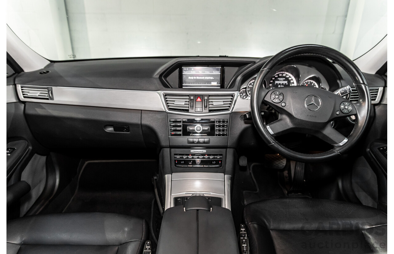 12/2009 Mercedes-Benz E350 Avantgarde W212 4d Sedan Palladium Silver Metallic V6 3.5L