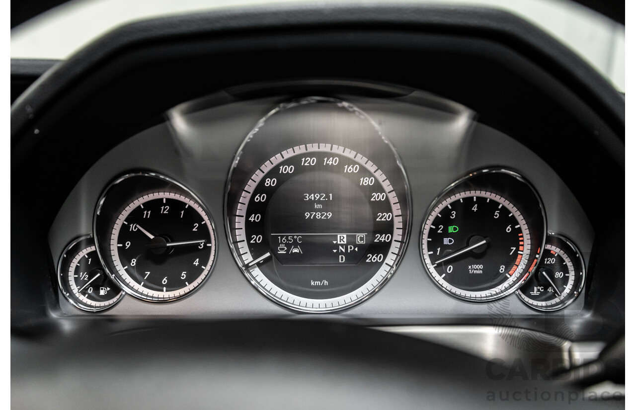 12/2009 Mercedes-Benz E350 Avantgarde W212 4d Sedan Palladium Silver Metallic V6 3.5L