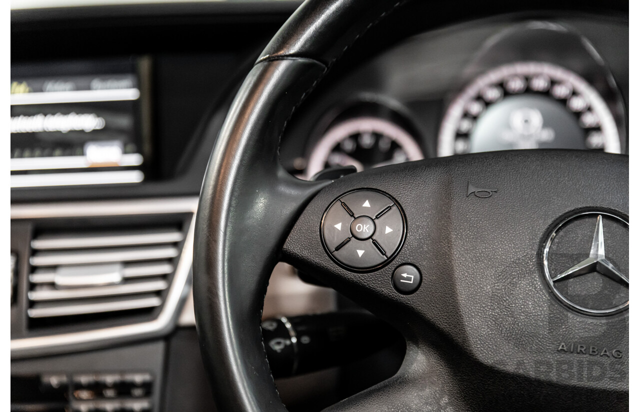 12/2009 Mercedes-Benz E350 Avantgarde W212 4d Sedan Palladium Silver Metallic V6 3.5L