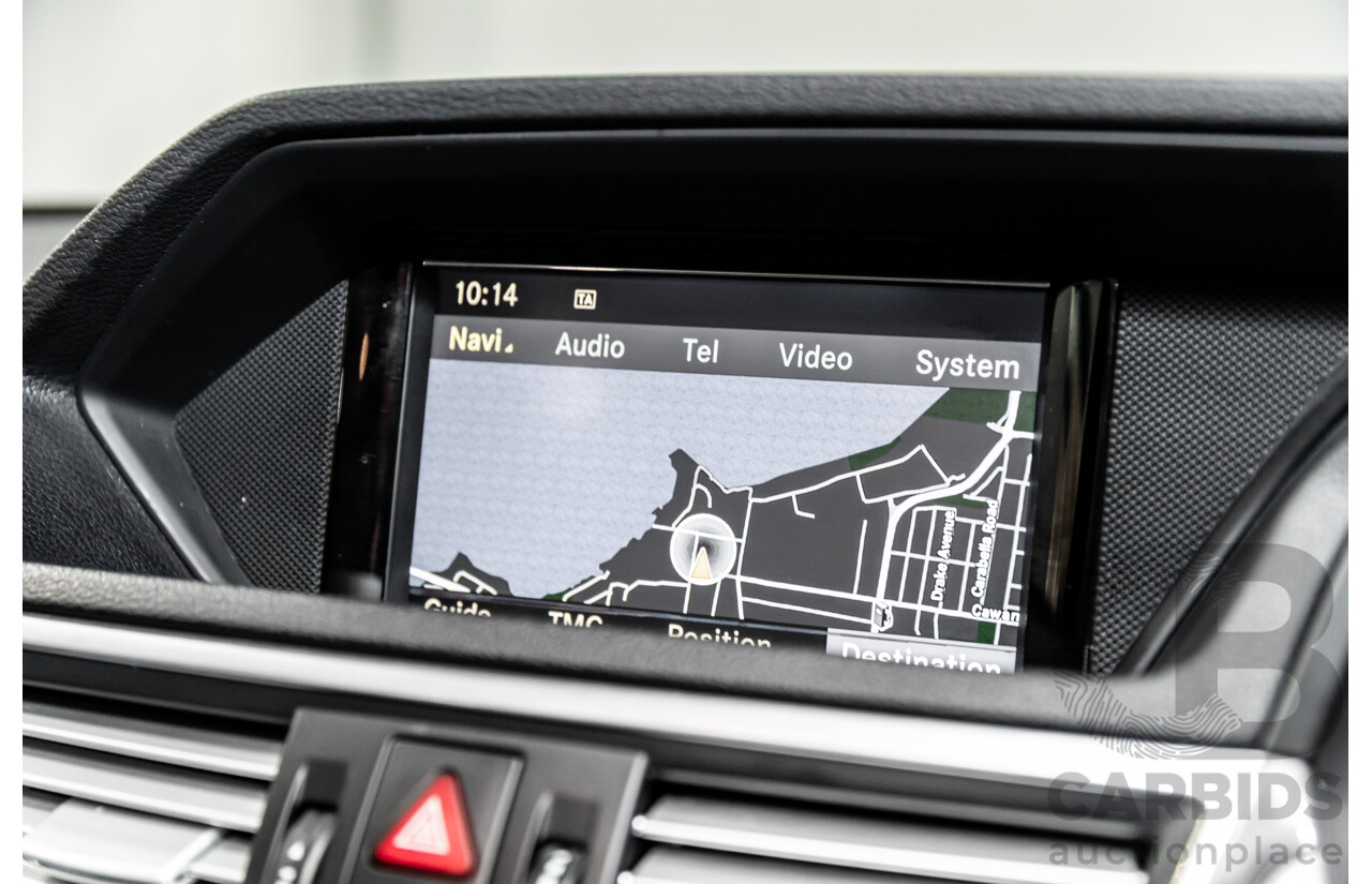 12/2009 Mercedes-Benz E350 Avantgarde W212 4d Sedan Palladium Silver Metallic V6 3.5L