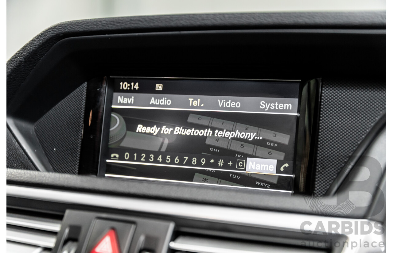 12/2009 Mercedes-Benz E350 Avantgarde W212 4d Sedan Palladium Silver Metallic V6 3.5L