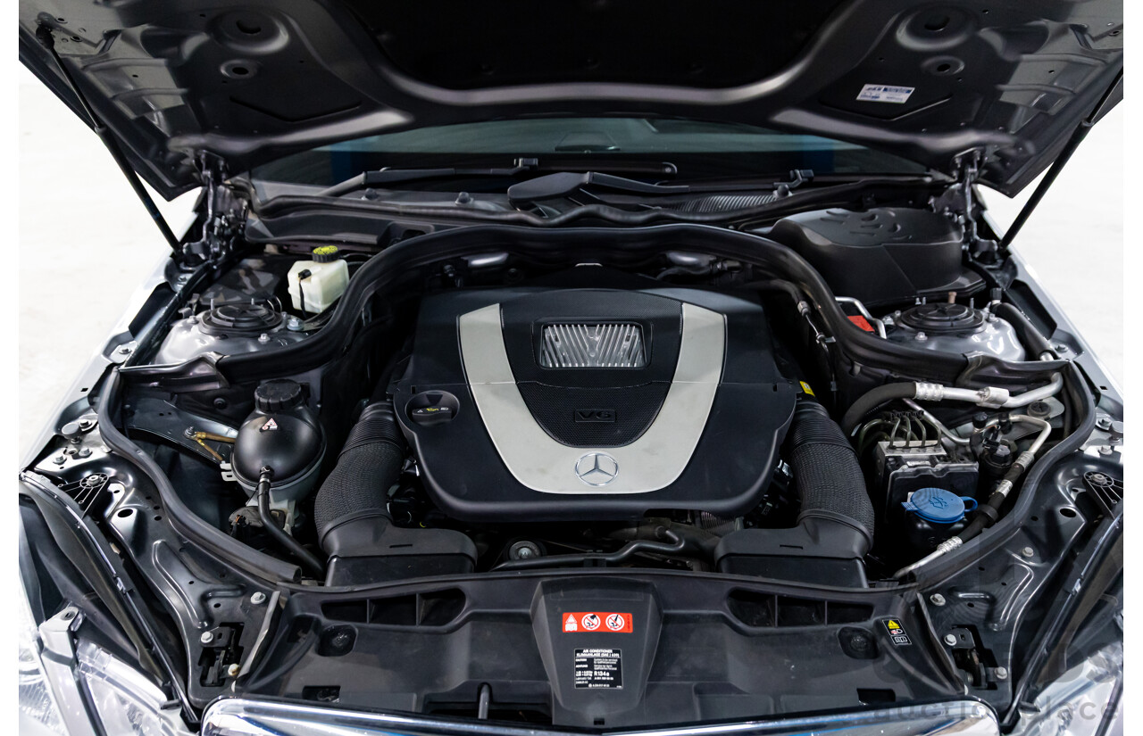 12/2009 Mercedes-Benz E350 Avantgarde W212 4d Sedan Palladium Silver Metallic V6 3.5L