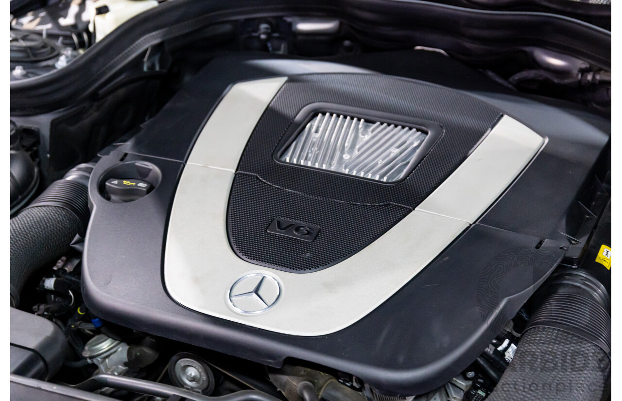 12/2009 Mercedes-Benz E350 Avantgarde W212 4d Sedan Palladium Silver Metallic V6 3.5L