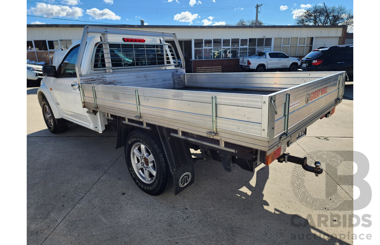 5/2014 Great Wall V240 (4x2) K2 MY11 C/Chas White 2.4L