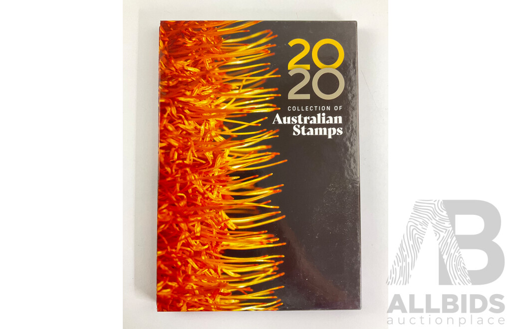Australian 2020 Annual Stamp Album - Face Value $120