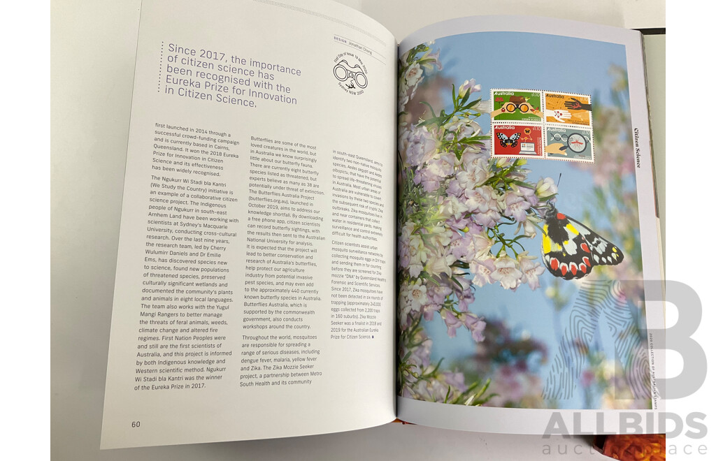 Australian 2020 Annual Stamp Album - Face Value $120