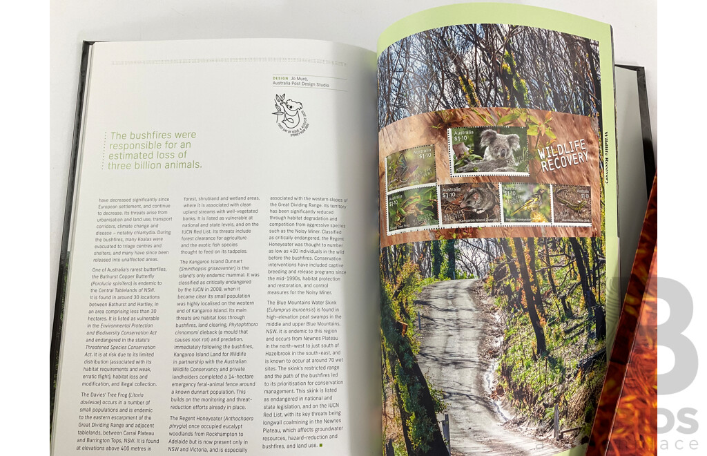 Australian 2020 Annual Stamp Album - Face Value $120