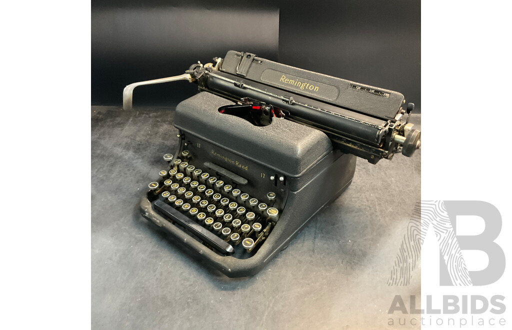 Remington Rand Typewriter 17