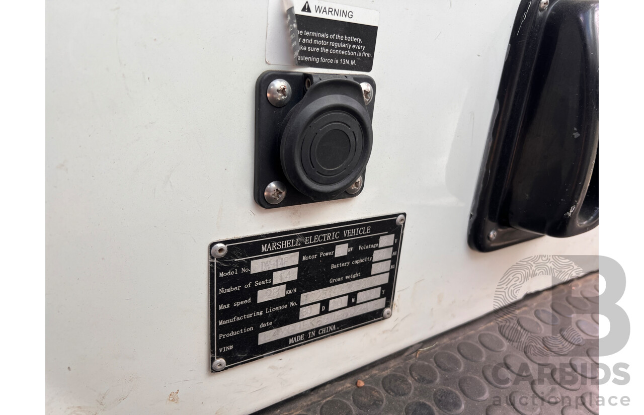 10/2018 Marshell DN-14F 14 Person Electric Sightseeing Bus