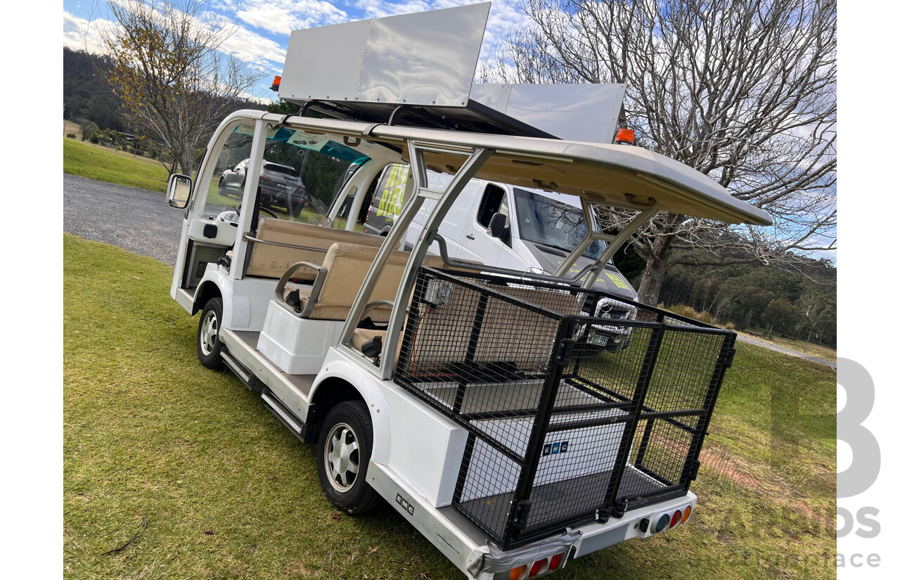10/2013 EMC EG6118KA03 11 Person Electric Golf Cart Sightseeing Bus