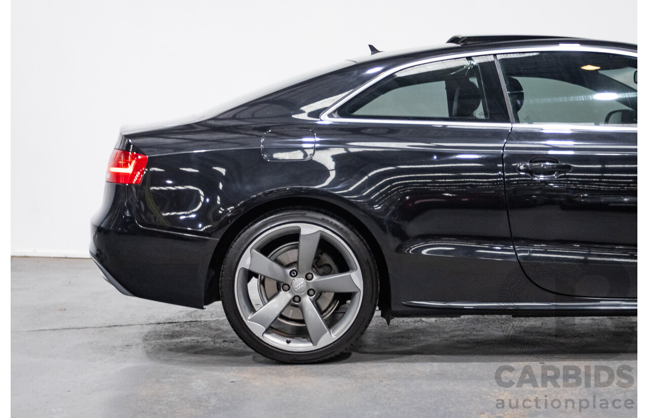4/2014 Audi A5 2.0 TFSI Quattro (AWD) S-Line Pack 8T MY14 2d Coupe Phantom Black Turbo 2.0L