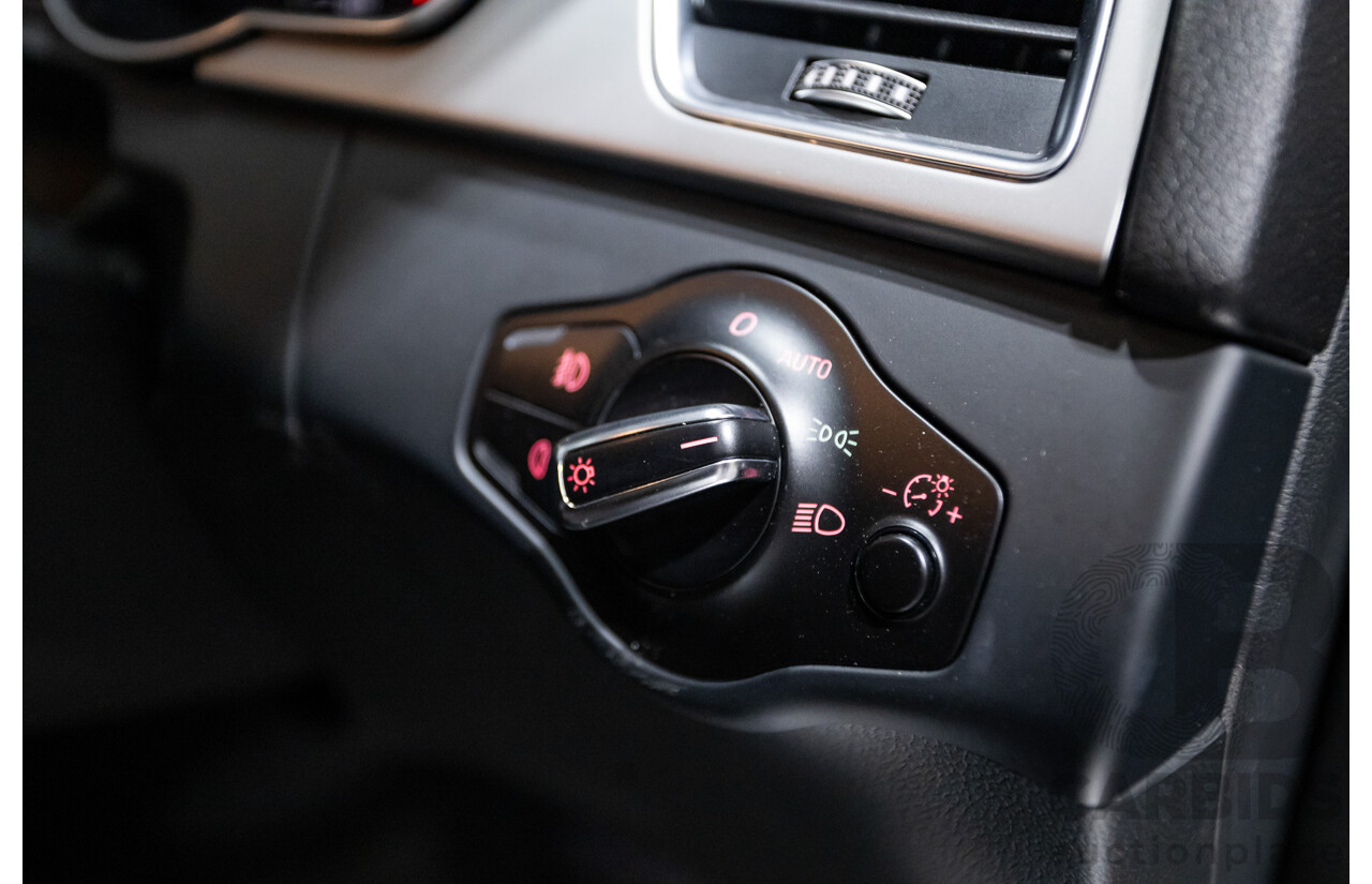 4/2014 Audi A5 2.0 TFSI Quattro (AWD) S-Line Pack 8T MY14 2d Coupe Phantom Black Turbo 2.0L