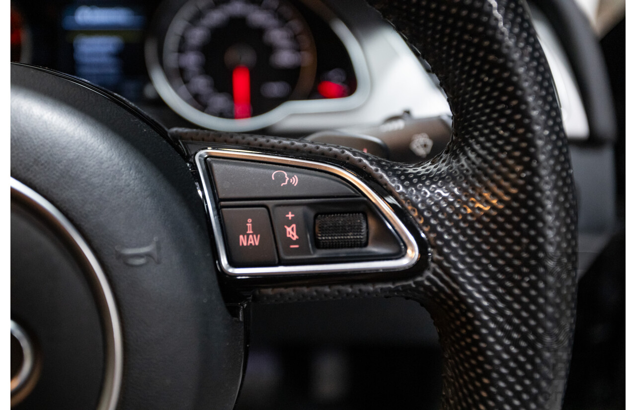 4/2014 Audi A5 2.0 TFSI Quattro (AWD) S-Line Pack 8T MY14 2d Coupe Phantom Black Turbo 2.0L