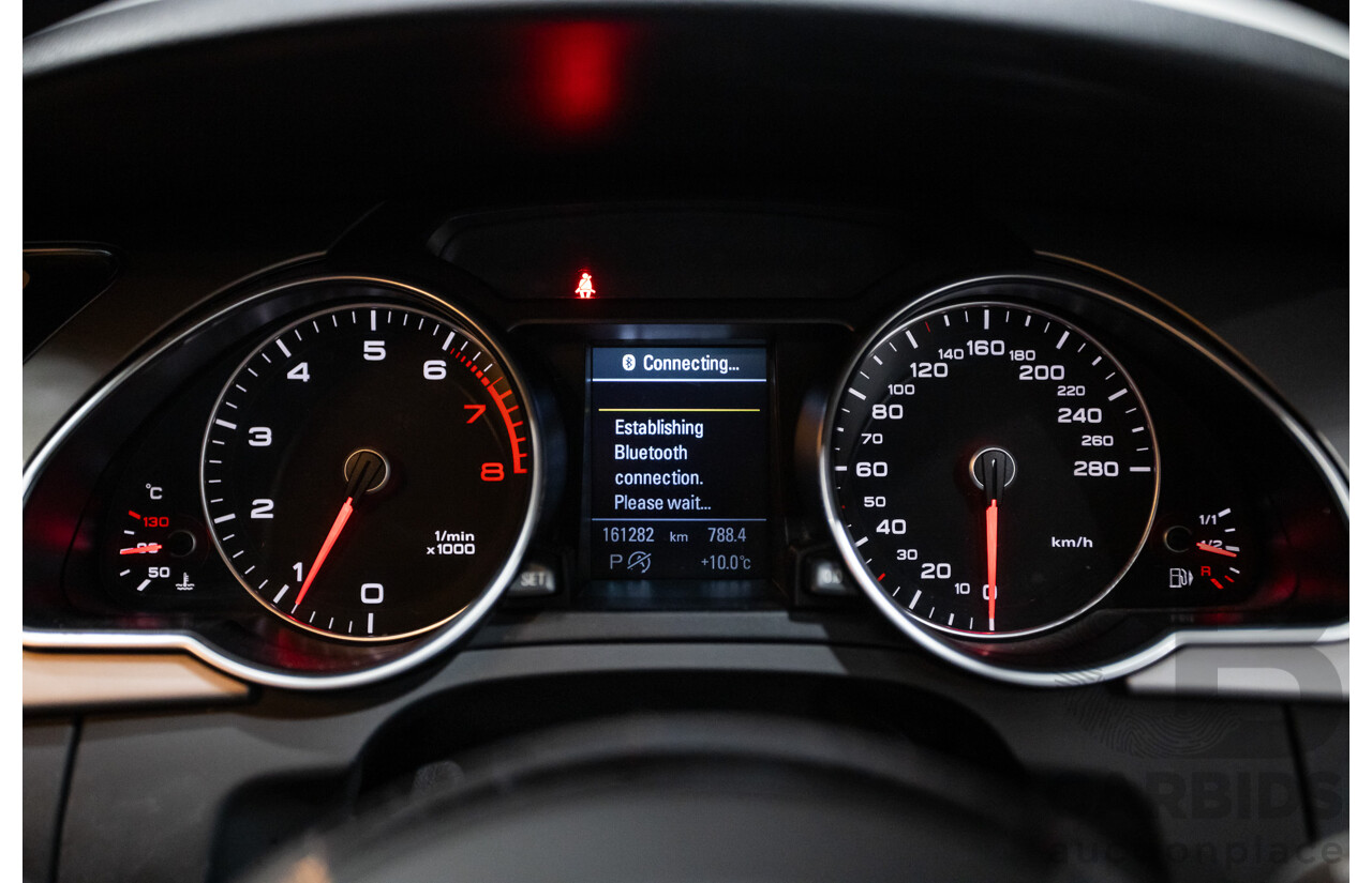 4/2014 Audi A5 2.0 TFSI Quattro (AWD) S-Line Pack 8T MY14 2d Coupe Phantom Black Turbo 2.0L