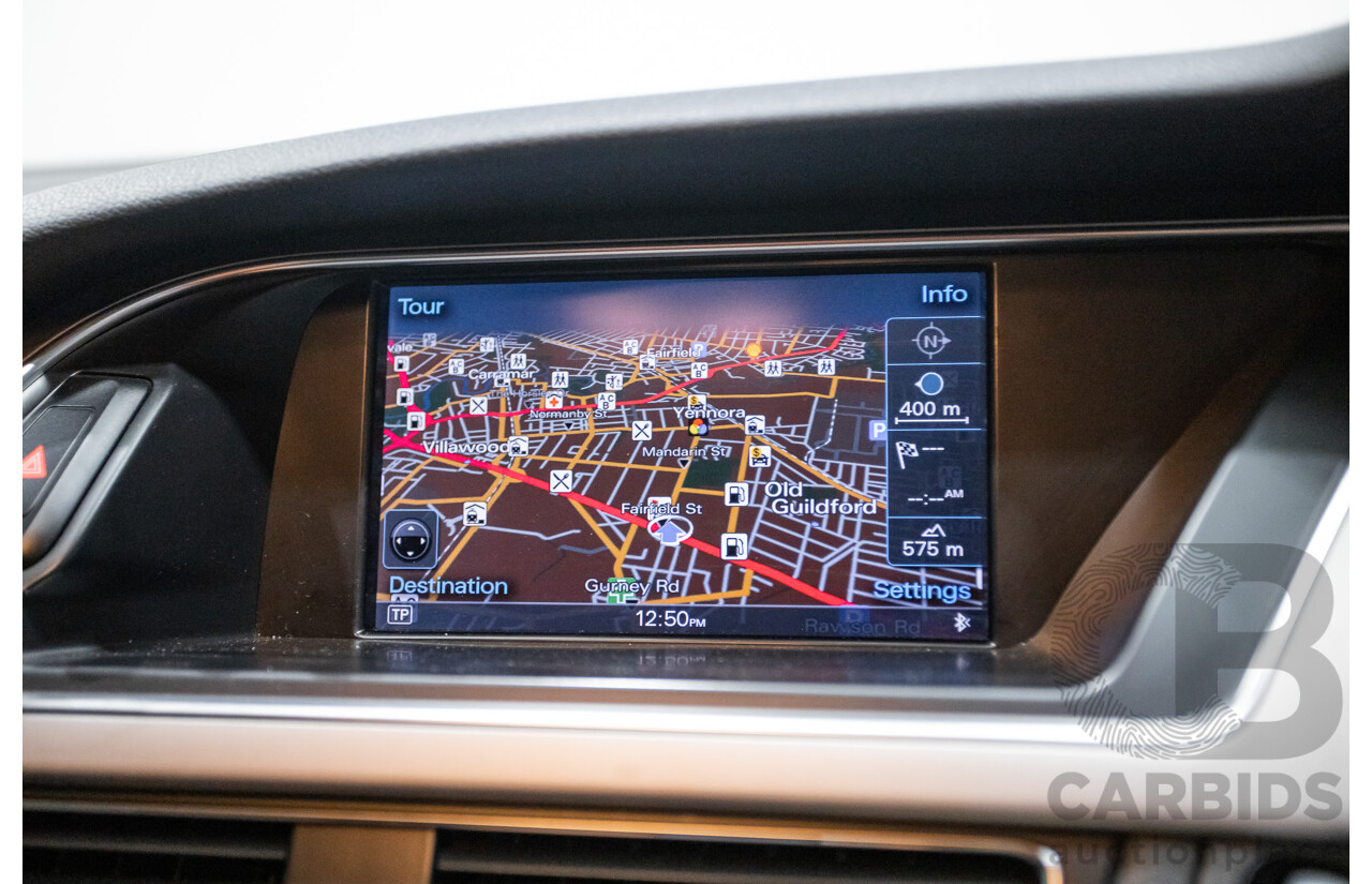 4/2014 Audi A5 2.0 TFSI Quattro (AWD) S-Line Pack 8T MY14 2d Coupe Phantom Black Turbo 2.0L