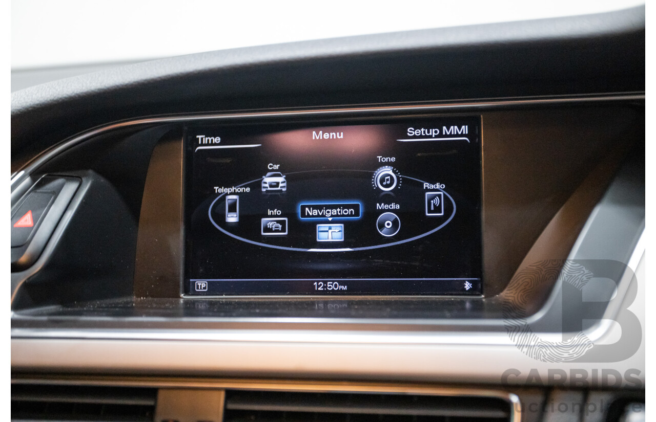 4/2014 Audi A5 2.0 TFSI Quattro (AWD) S-Line Pack 8T MY14 2d Coupe Phantom Black Turbo 2.0L