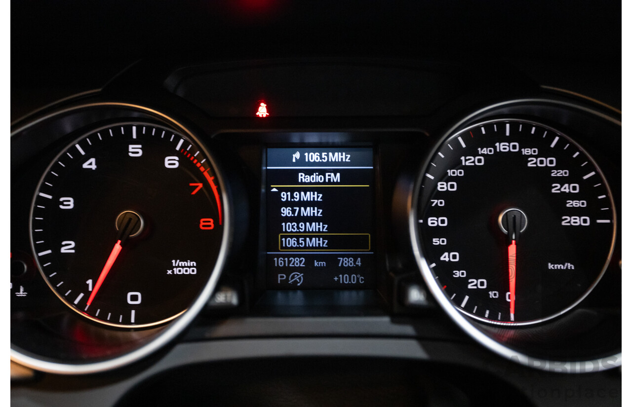 4/2014 Audi A5 2.0 TFSI Quattro (AWD) S-Line Pack 8T MY14 2d Coupe Phantom Black Turbo 2.0L