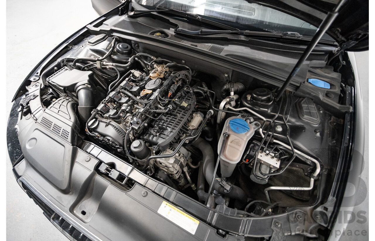 4/2014 Audi A5 2.0 TFSI Quattro (AWD) S-Line Pack 8T MY14 2d Coupe Phantom Black Turbo 2.0L