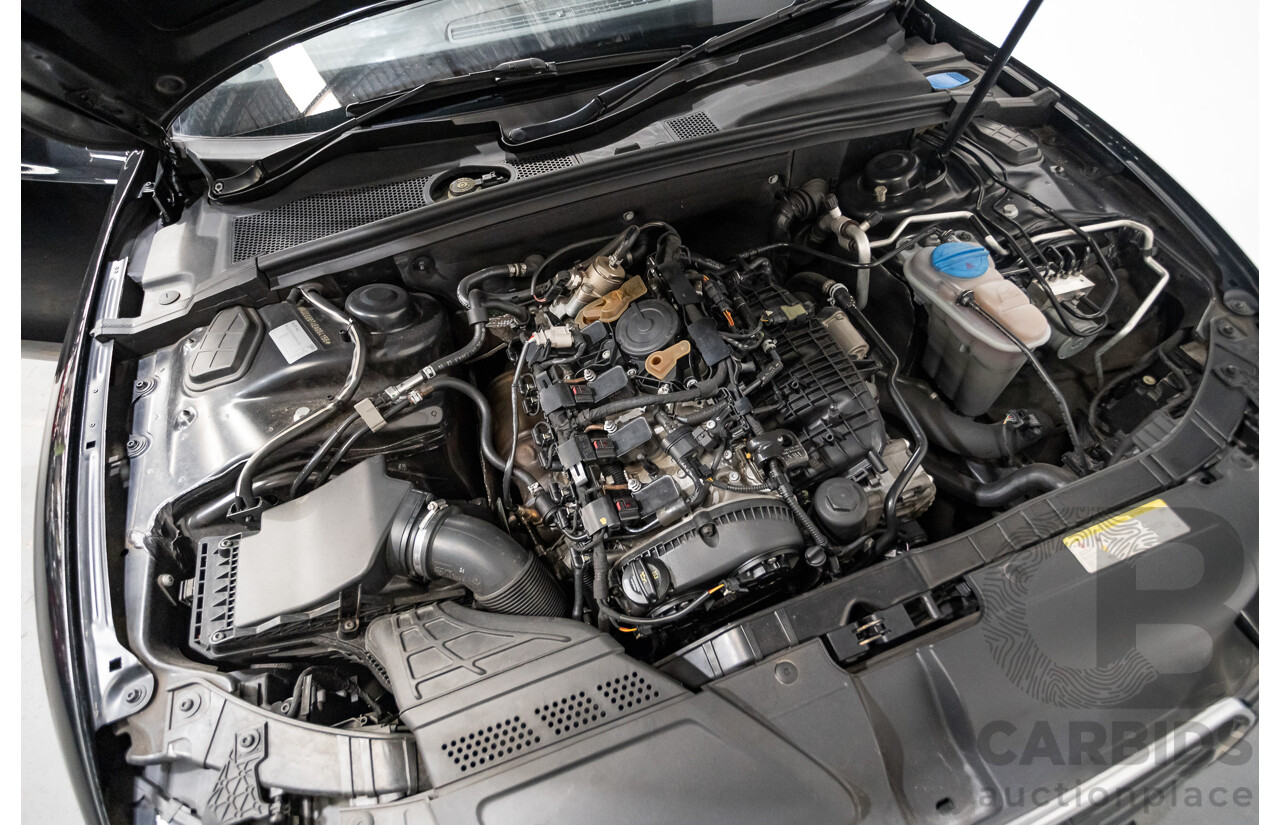 4/2014 Audi A5 2.0 TFSI Quattro (AWD) S-Line Pack 8T MY14 2d Coupe Phantom Black Turbo 2.0L