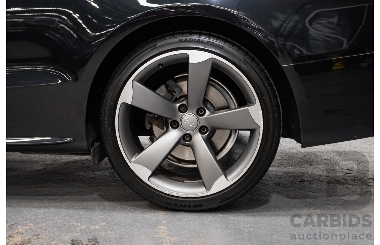 4/2014 Audi A5 2.0 TFSI Quattro (AWD) S-Line Pack 8T MY14 2d Coupe Phantom Black Turbo 2.0L