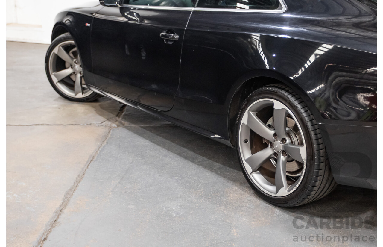 4/2014 Audi A5 2.0 TFSI Quattro (AWD) S-Line Pack 8T MY14 2d Coupe Phantom Black Turbo 2.0L
