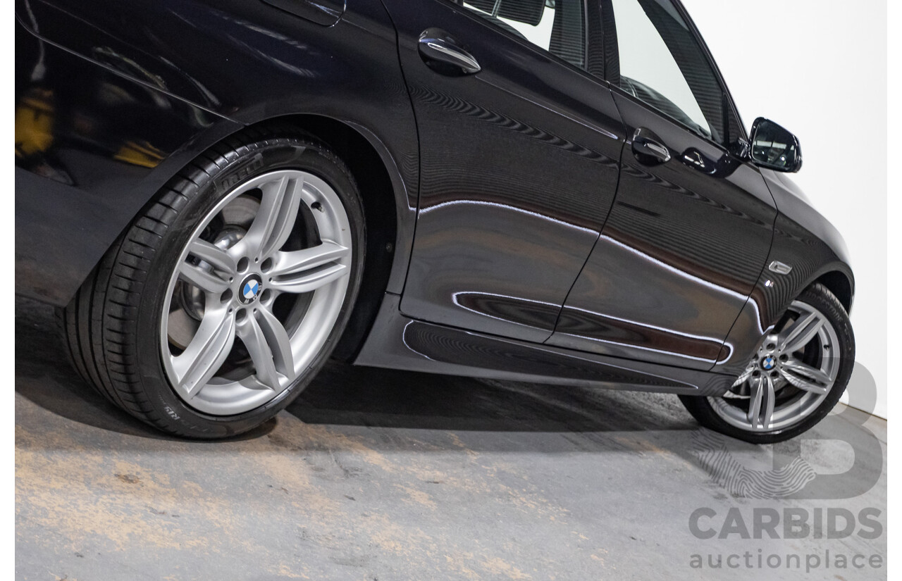5/2014 BMW 550i LCI M-Sport F10 MY14 4d Sedan Carbon Black Metallic Twin Turbo V8 4.4L