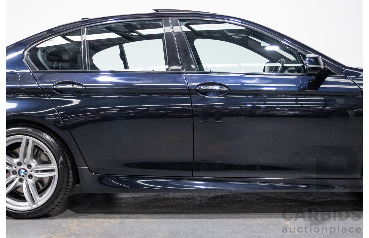 5/2014 BMW 550i LCI M-Sport F10 MY14 4d Sedan Carbon Black Metallic Twin Turbo V8 4.4L