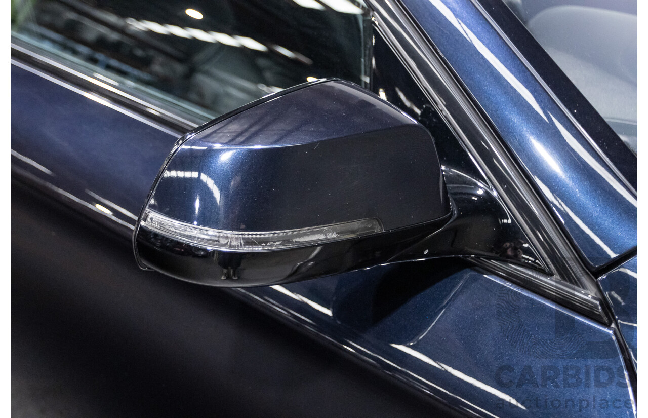 5/2014 BMW 550i LCI M-Sport F10 MY14 4d Sedan Carbon Black Metallic Twin Turbo V8 4.4L