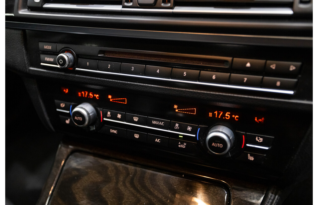 5/2014 BMW 550i LCI M-Sport F10 MY14 4d Sedan Carbon Black Metallic Twin Turbo V8 4.4L