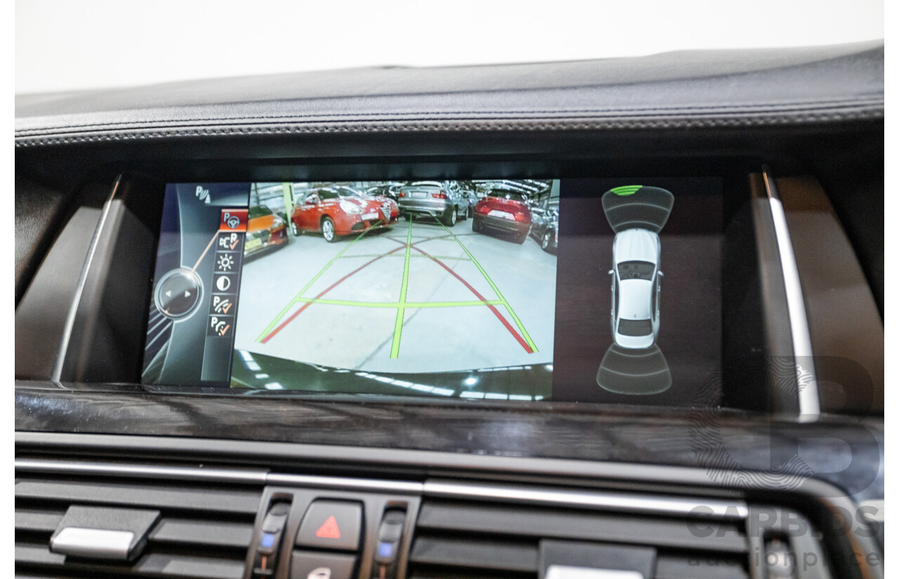 5/2014 BMW 550i LCI M-Sport F10 MY14 4d Sedan Carbon Black Metallic Twin Turbo V8 4.4L