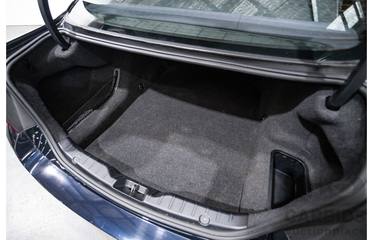 5/2014 BMW 550i LCI M-Sport F10 MY14 4d Sedan Carbon Black Metallic Twin Turbo V8 4.4L