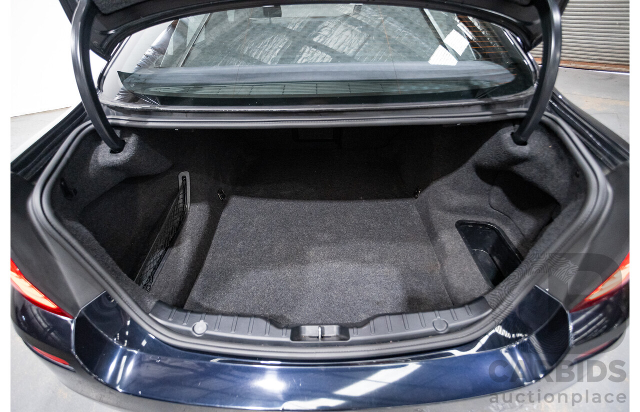 5/2014 BMW 550i LCI M-Sport F10 MY14 4d Sedan Carbon Black Metallic Twin Turbo V8 4.4L