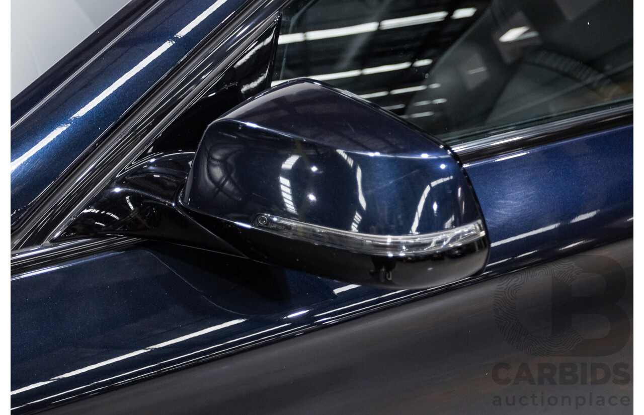 5/2014 BMW 550i LCI M-Sport F10 MY14 4d Sedan Carbon Black Metallic Twin Turbo V8 4.4L