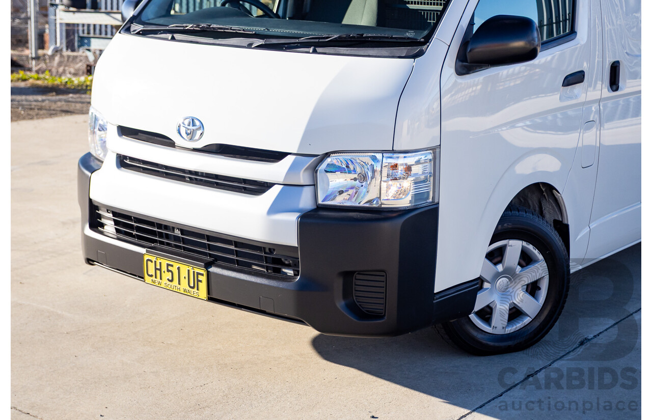 6/2016 Toyota Hiace SLWB KDH221R MY16 4d Van French Vanilla White Turbo Diesel 3.0L
