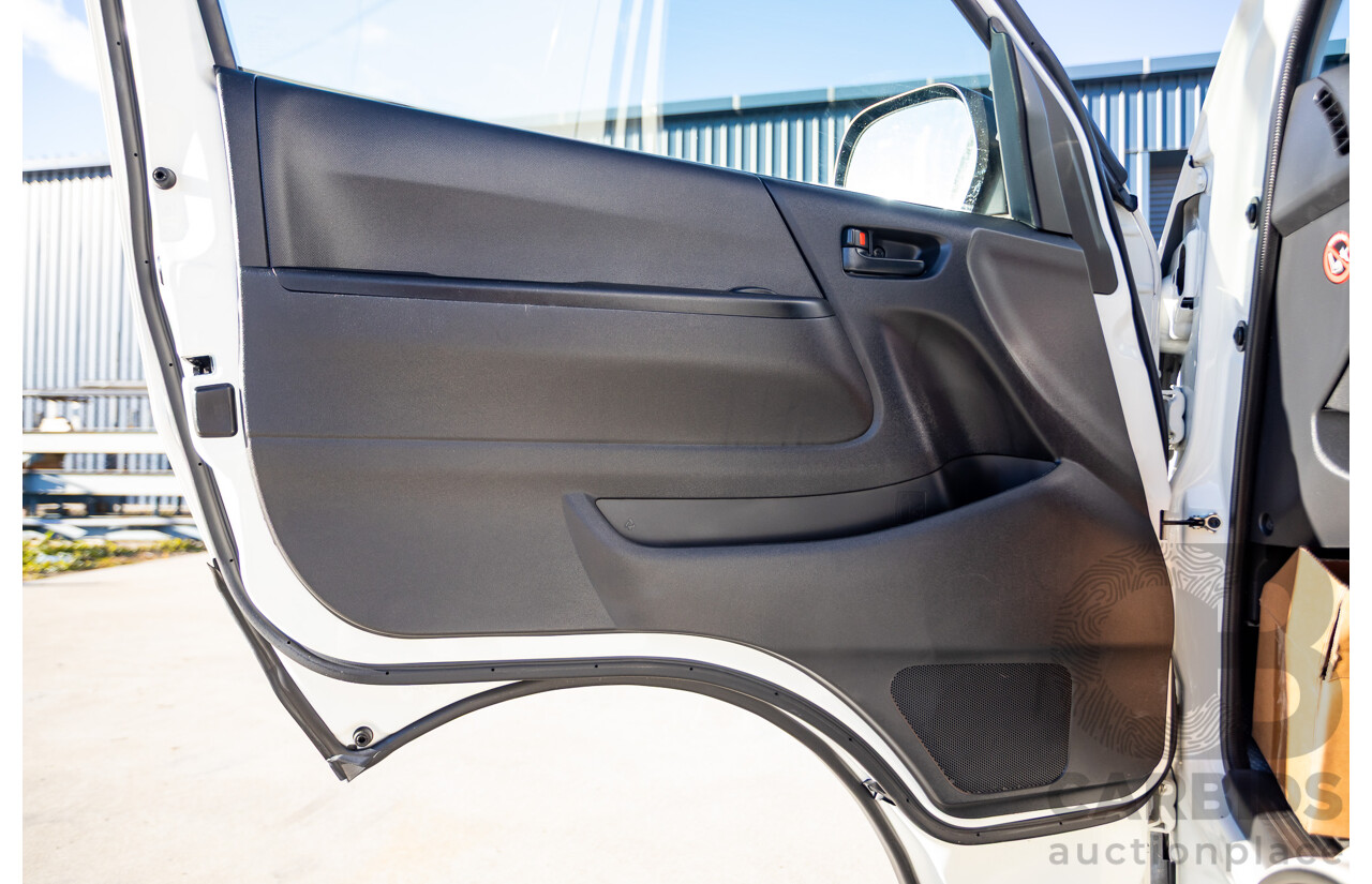 6/2016 Toyota Hiace SLWB KDH221R MY16 4d Van French Vanilla White Turbo Diesel 3.0L