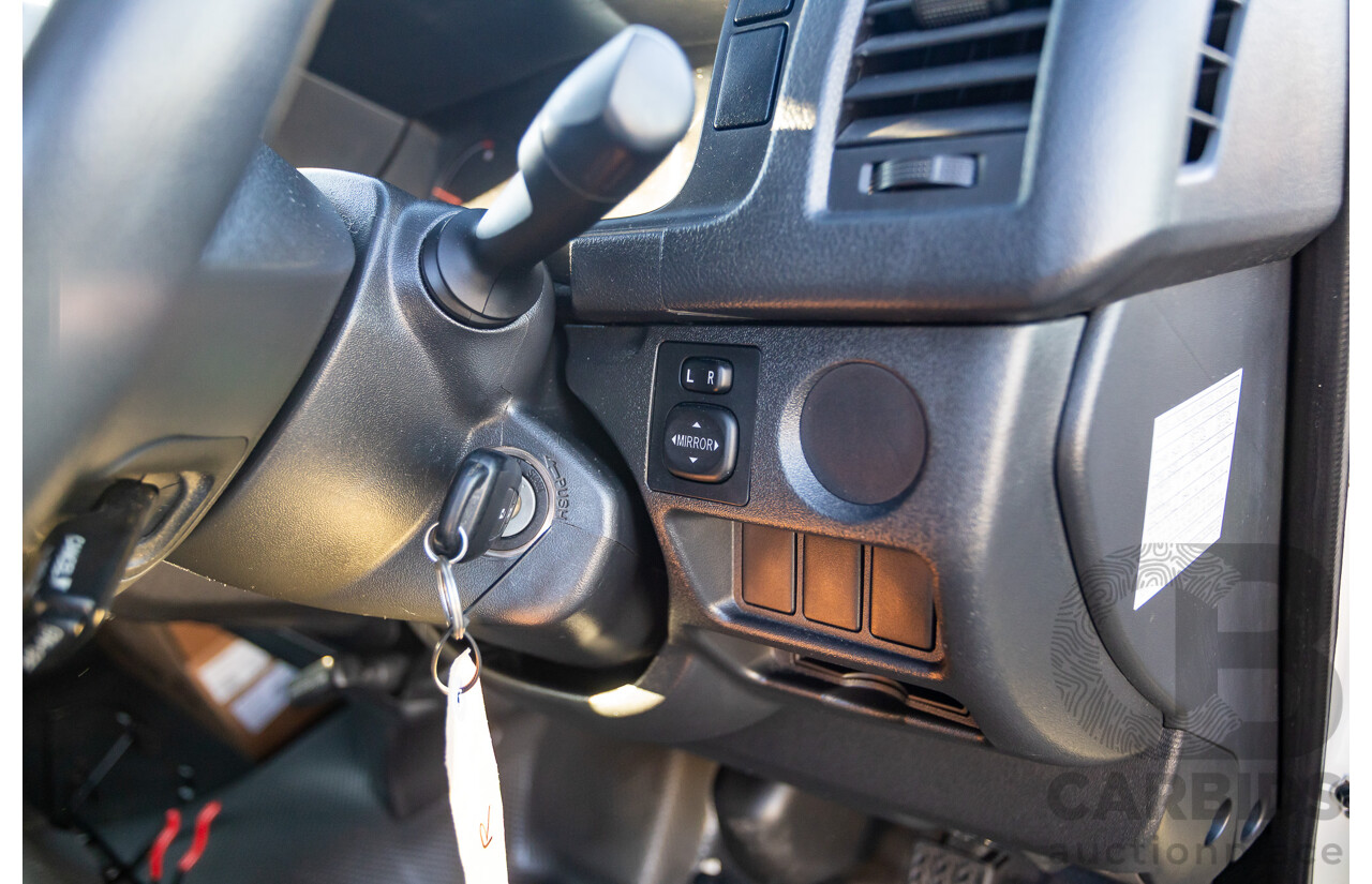 6/2016 Toyota Hiace SLWB KDH221R MY16 4d Van French Vanilla White Turbo Diesel 3.0L