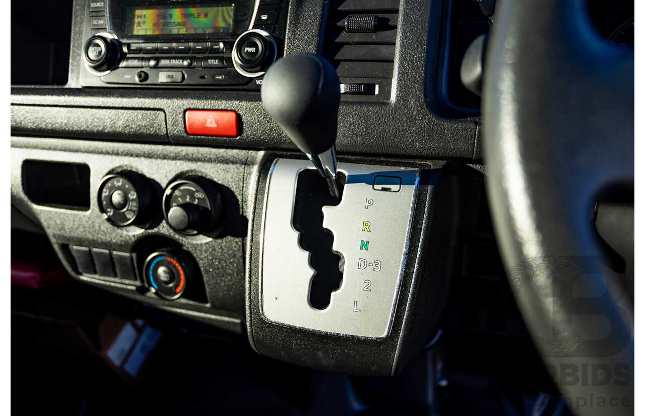 6/2016 Toyota Hiace SLWB KDH221R MY16 4d Van French Vanilla White Turbo Diesel 3.0L