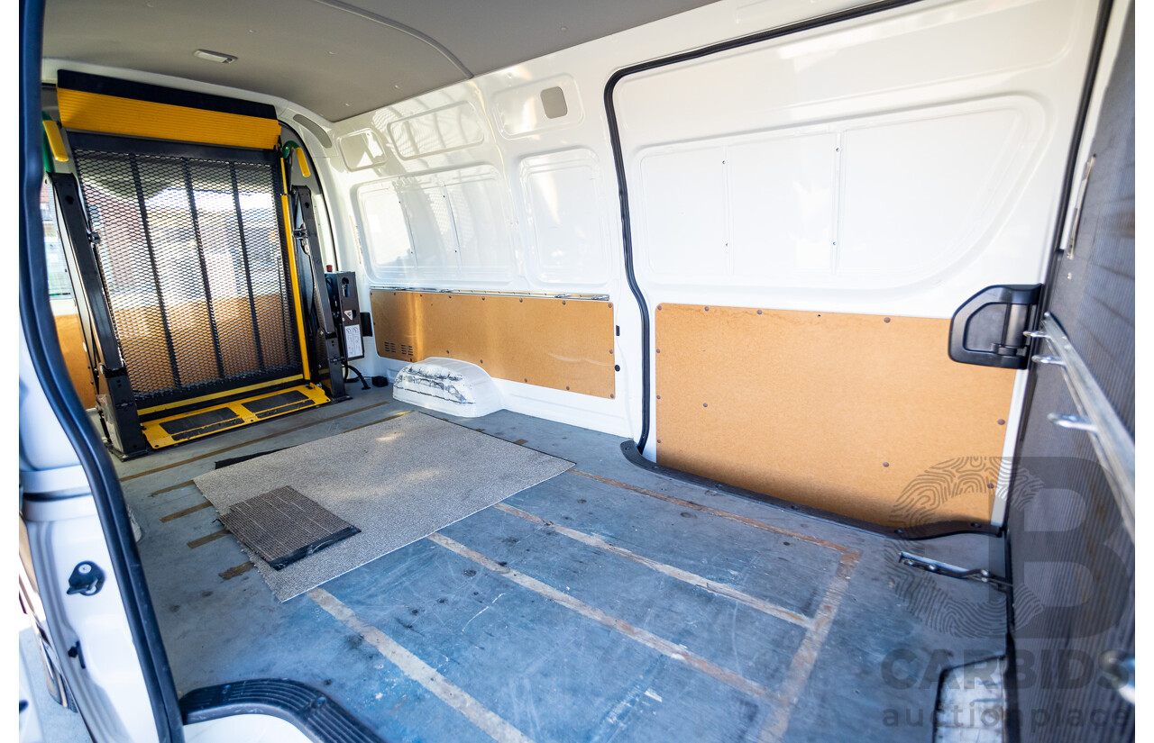 6/2016 Toyota Hiace SLWB KDH221R MY16 4d Van French Vanilla White Turbo Diesel 3.0L