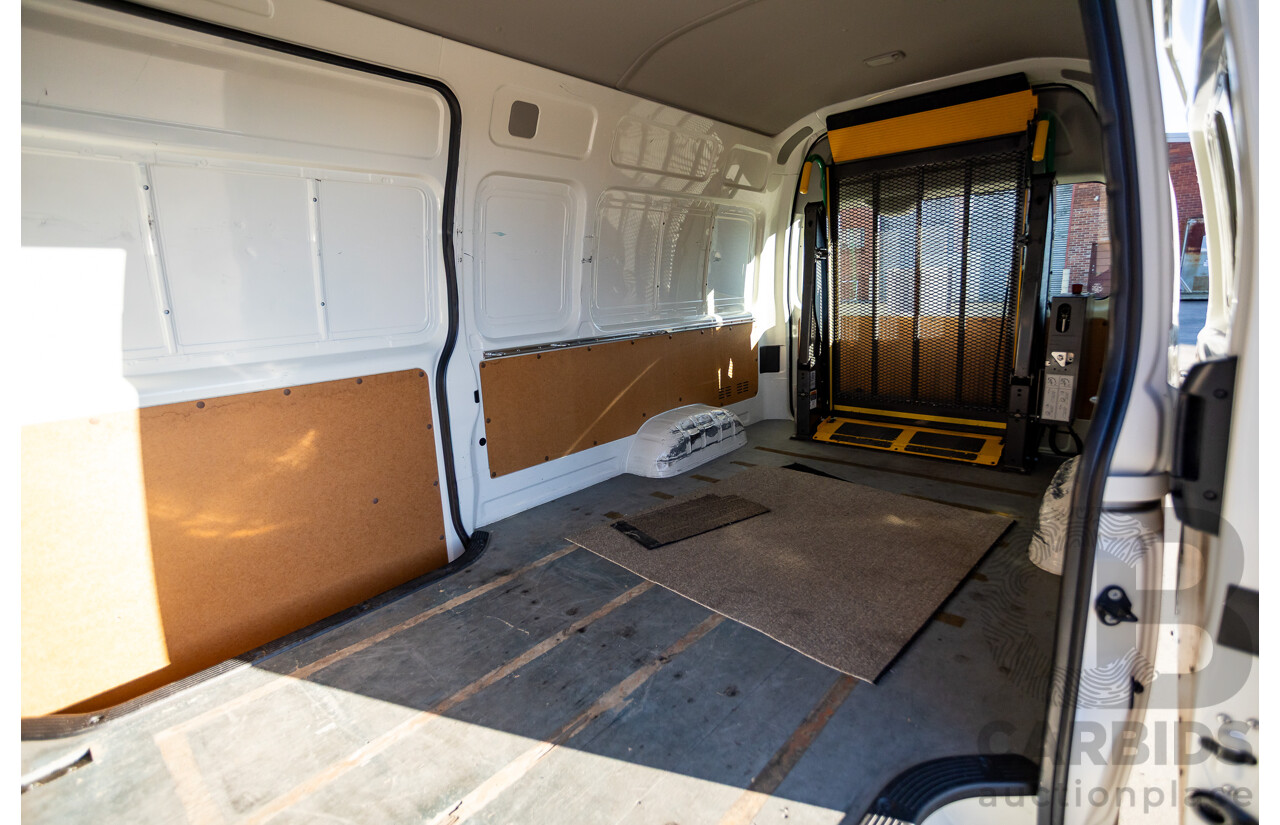 6/2016 Toyota Hiace SLWB KDH221R MY16 4d Van French Vanilla White Turbo Diesel 3.0L