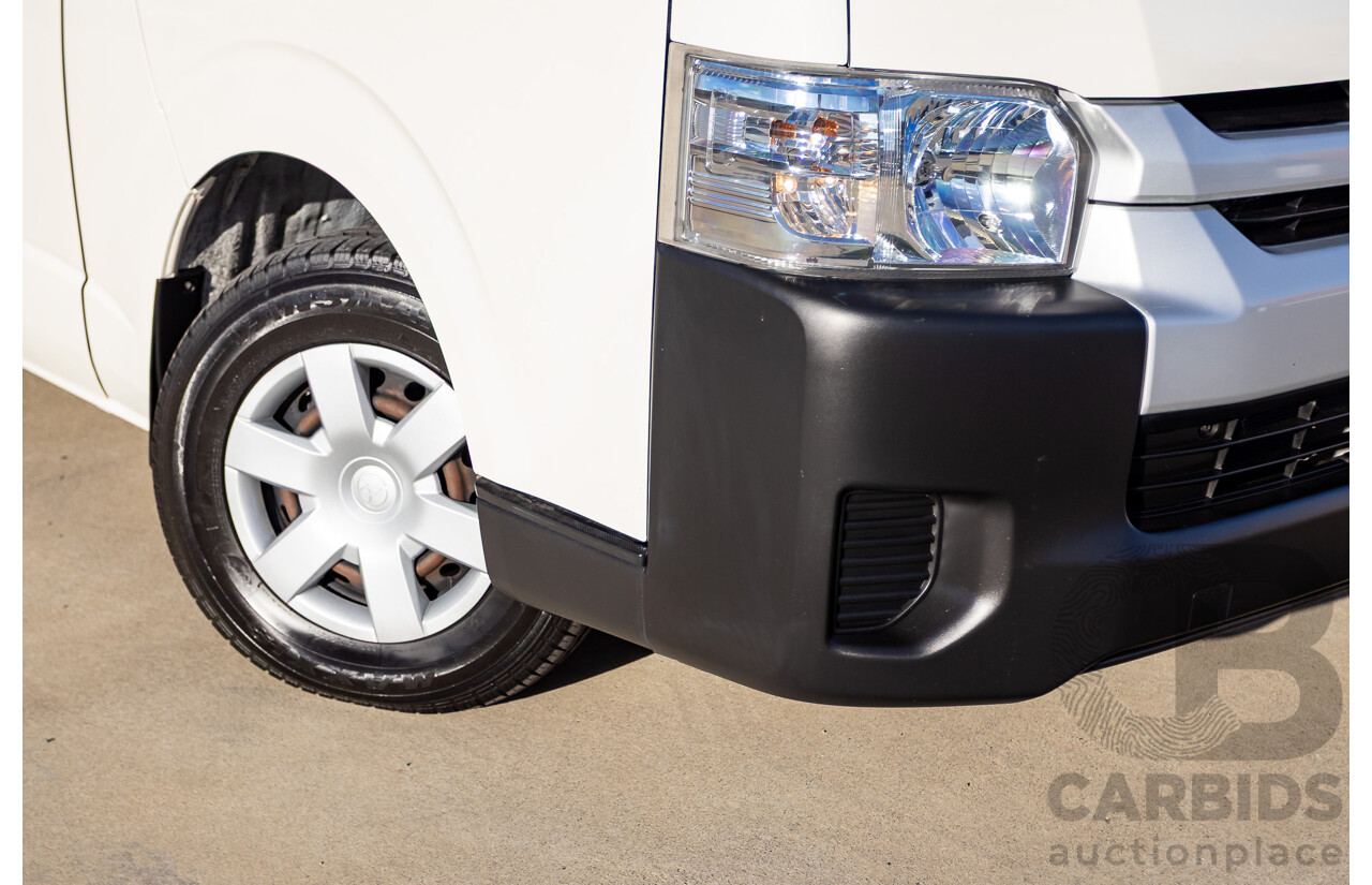 6/2016 Toyota Hiace SLWB KDH221R MY16 4d Van French Vanilla White Turbo Diesel 3.0L