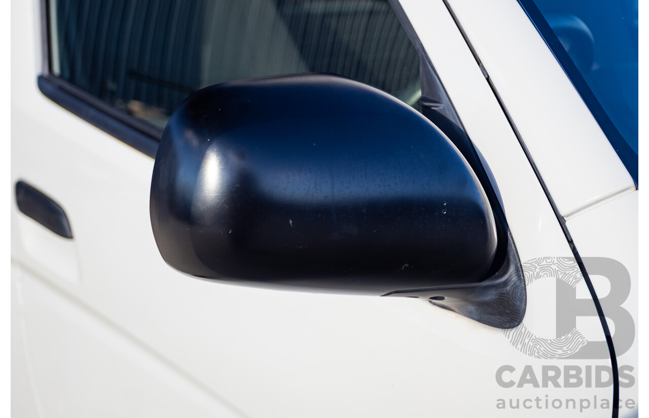 6/2016 Toyota Hiace SLWB KDH221R MY16 4d Van French Vanilla White Turbo Diesel 3.0L