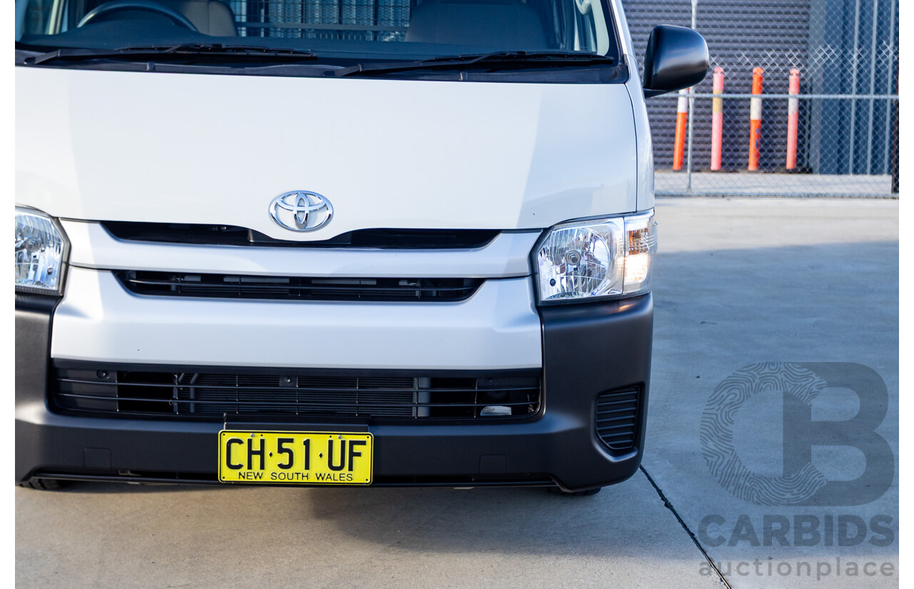 6/2016 Toyota Hiace SLWB KDH221R MY16 4d Van French Vanilla White Turbo Diesel 3.0L