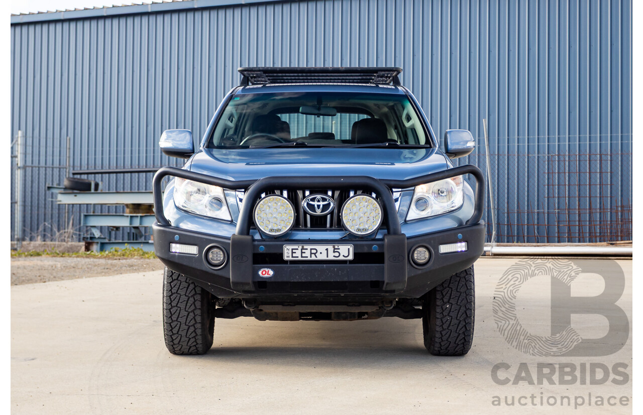 3/2010 Toyota Landcruiser Prado GXL (4x4) GRJ150R 4d Wagon Blue Storm Metallic V6 4.0L - 7 Seater