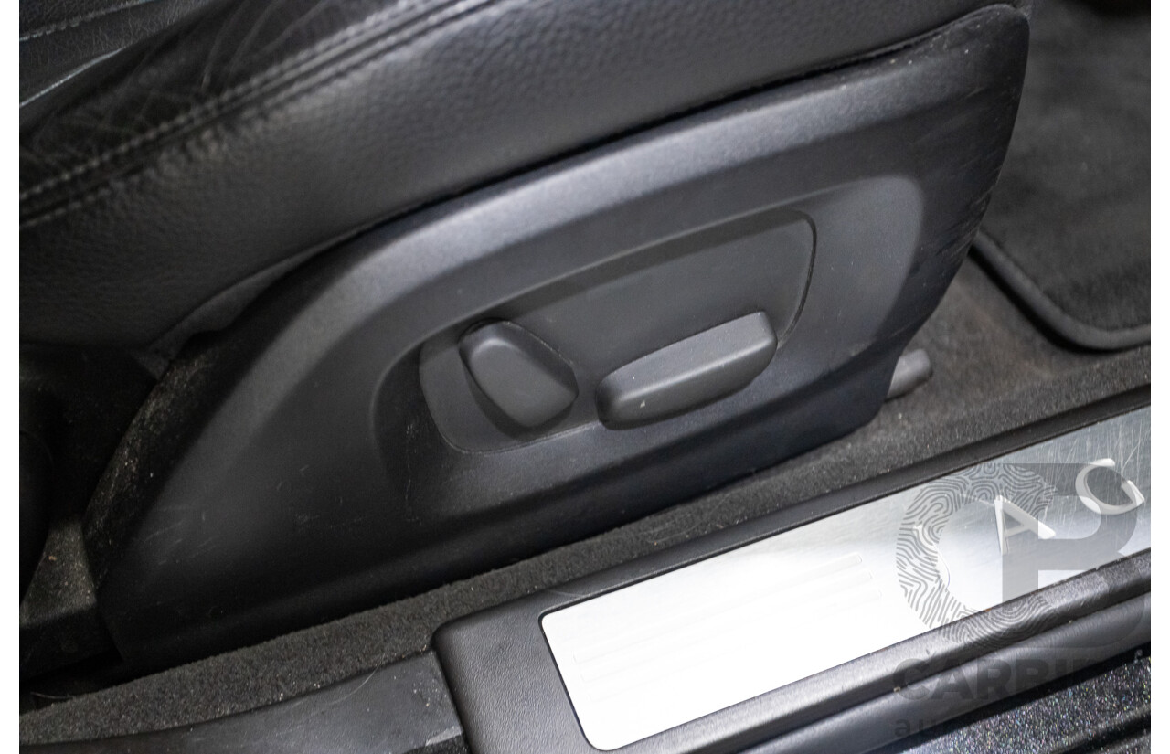 1/2013 Jaguar XF 3.0 SV6 Luxury MY13 4d Sedan Ultimate Black Metallic Supercharged V6 3.0L