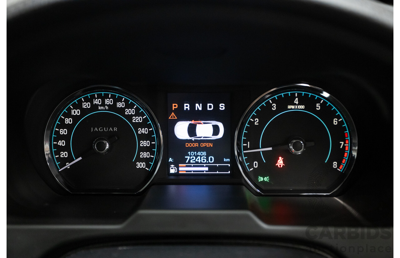 1/2013 Jaguar XF 3.0 SV6 Luxury MY13 4d Sedan Ultimate Black Metallic Supercharged V6 3.0L